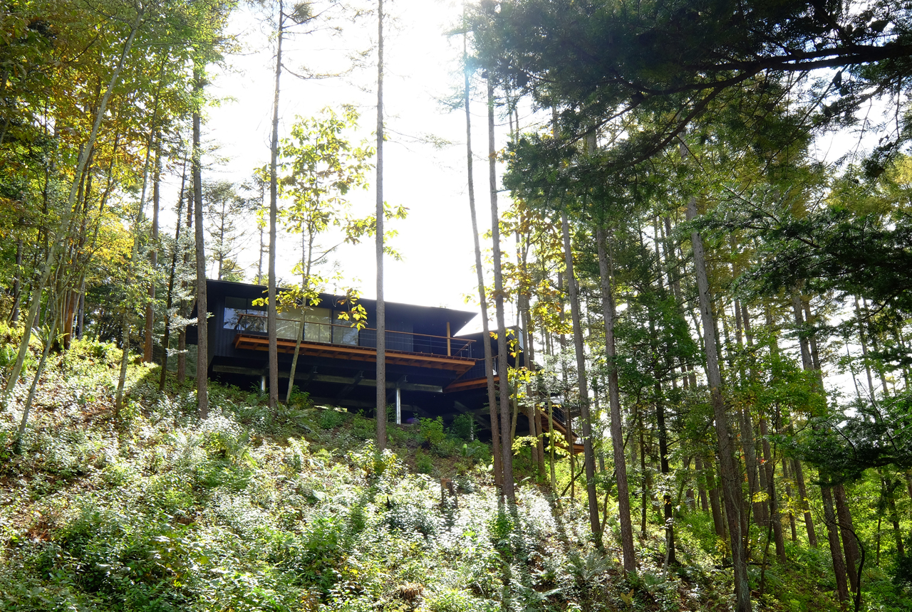 軽井沢の別荘