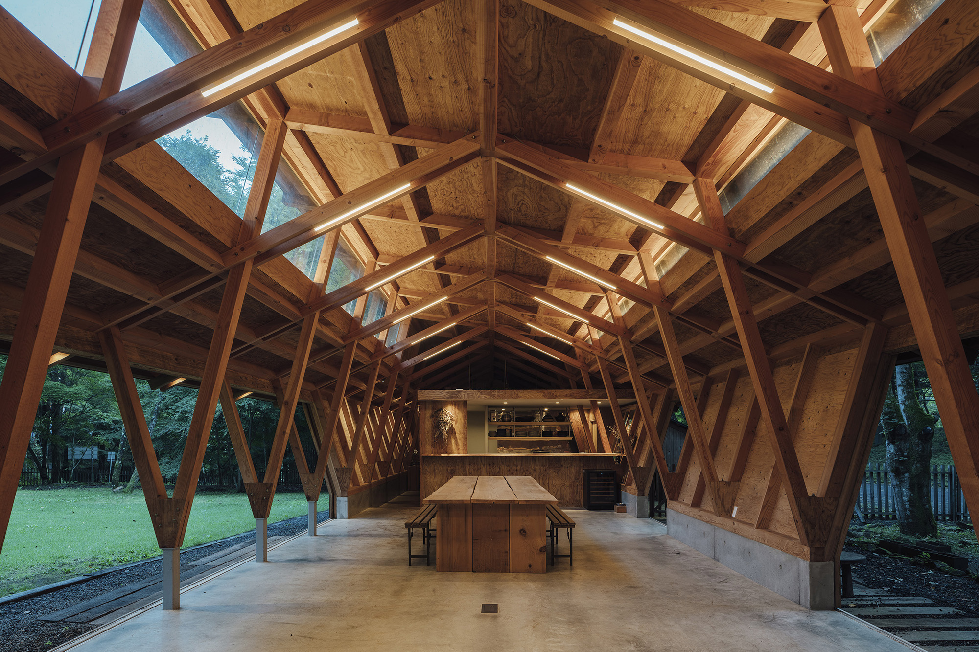 Three Roofs Timber Hall