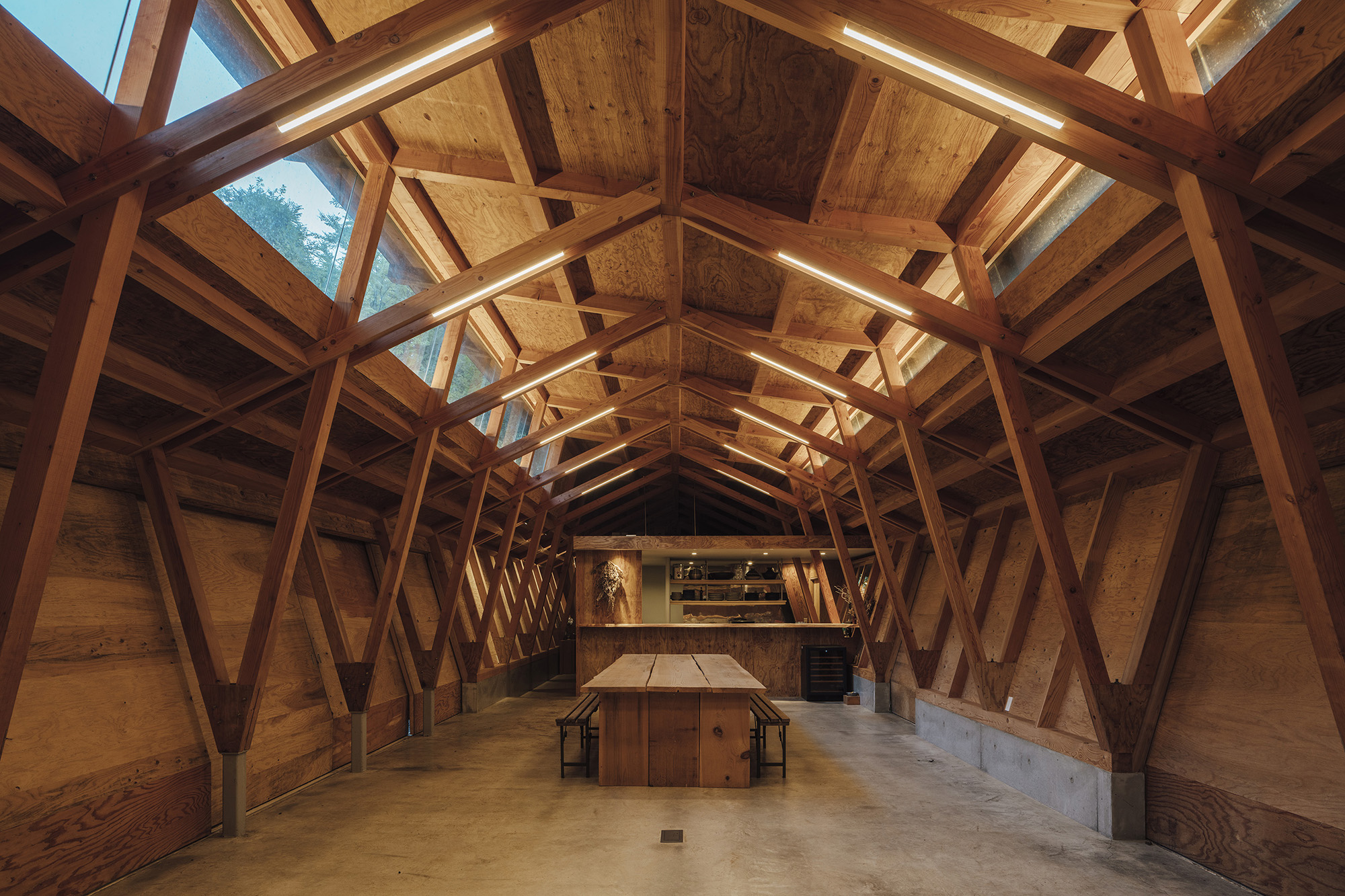 Three Roofs Timber Hall