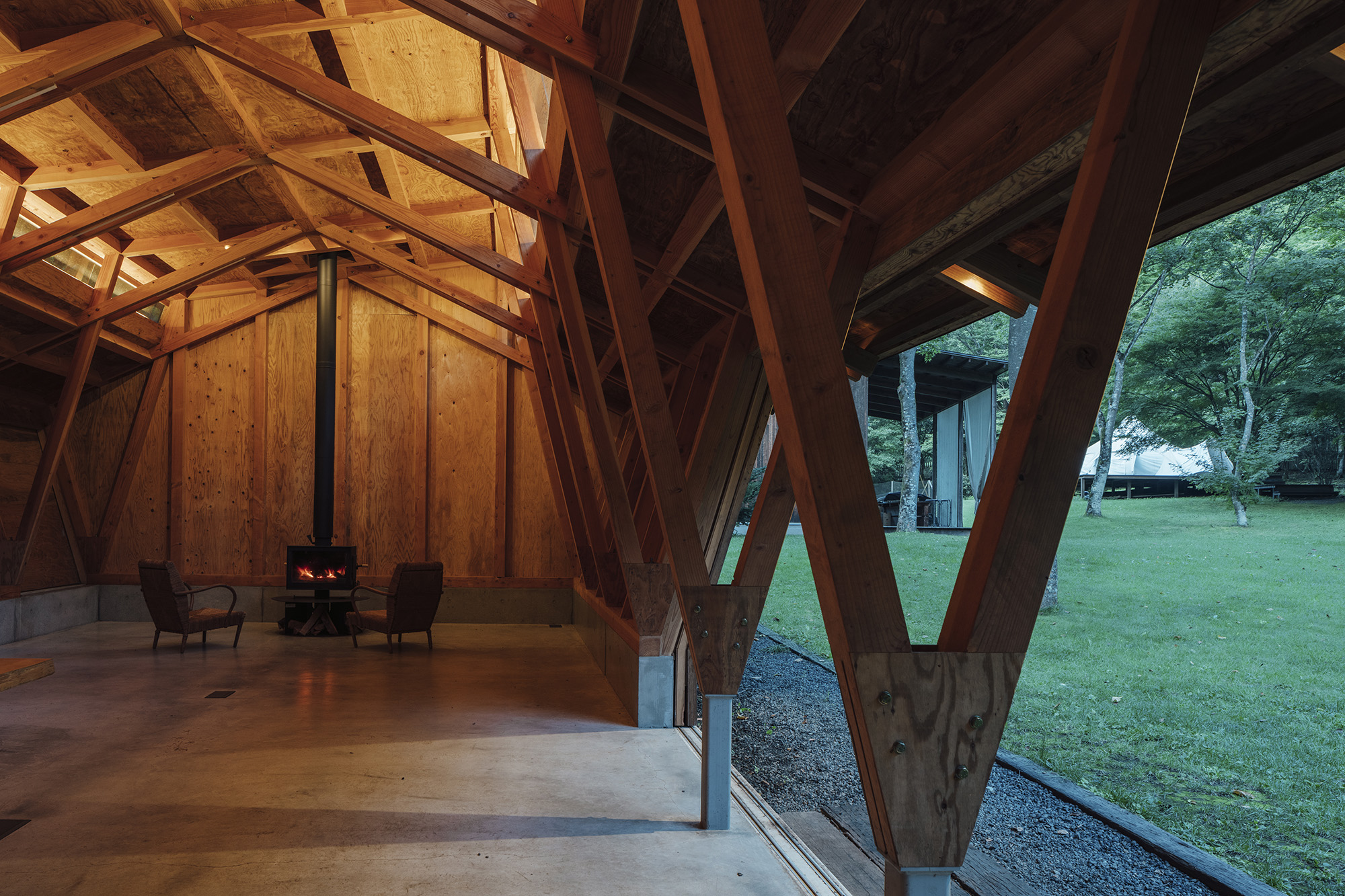 Three Roofs Timber Hall